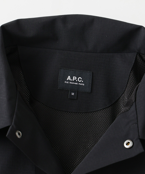 JOURNAL STANDARD relume(ジャーナルスタンダード レリューム)の「A.P.C. / アー・ペー・セー 別注 レイモンド ブルゾン(その他アウター・メンズ・ブラウン/ブラック・LARGE/MEDIUM)」の6枚目の写真