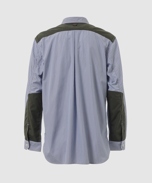 COTTON STRIPE×COTTON LINEN SHIRT（シャツ/ブラウス）｜JUNYA