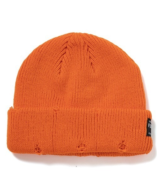 430(フォーサーティ)の「mko13797-DAMAGE BEANIE ビーニー ニット帽(26-174)(ニットキャップ/ビーニー・メンズ・グレー/アイボリー/オレンジ/バーガンディー/ネイビー/ブラック・FREE)」の9枚目の写真