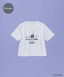 URBAN RESEARCH DOORS | 別注/Disney/バックプリントTシャツ(Tシャツ/カットソー)