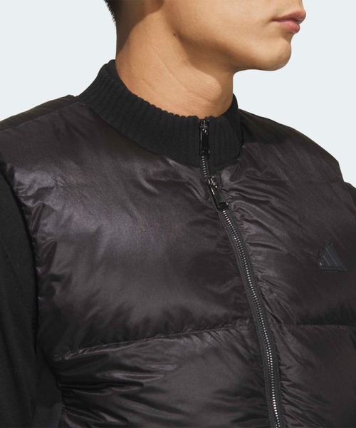 adidas(アディダス)の「PERTEX QUANTUM フルジップ ダウンベスト【adidas Golf/アディダスゴルフ】(ダウンベスト・メンズ・ブラック・MEDIUM/LARGE/X-LARGE/XX-LARGE)」の5枚目の写真