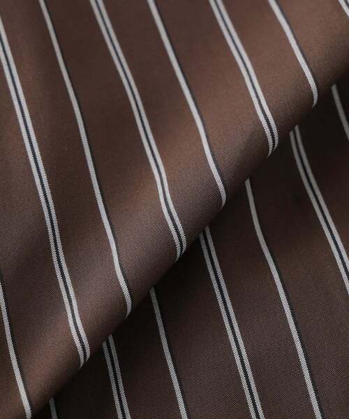 JOURNAL STANDARD relume(ジャーナルスタンダード レリューム)の「JAMES FABRIC/ジェームスファブリック レーヨンブレンド シャツ(シャツ/ブラウス・メンズ・アイボリー/ネイビー/サックスブルー/ブラウン/ブルー・MEDIUM/LARGE)」の18枚目の写真