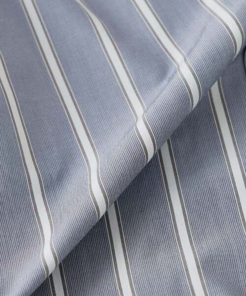 JOURNAL STANDARD relume(ジャーナルスタンダード レリューム)の「JAMES FABRIC/ジェームスファブリック レーヨンブレンド シャツ(シャツ/ブラウス・メンズ・アイボリー/ネイビー/サックスブルー/ブラウン/ブルー・MEDIUM/LARGE)」の19枚目の写真