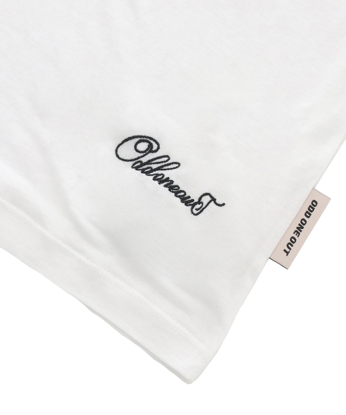 oddoneout（オッドワンアウト）の「MONO BOAT NECK LONG SLEEVE WHITE（Tシャツ/カットソー・レディース・その他・FREE）」の4枚目の写真