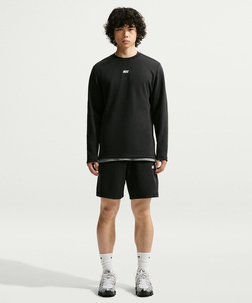 NIKE（ナイキ）の「NIKE ナイキ ナイキ クラブ ヴァーシティ ショート（スウェットパンツ・メンズ・グレー・3L/LL/L/M/S）」の6枚目の写真