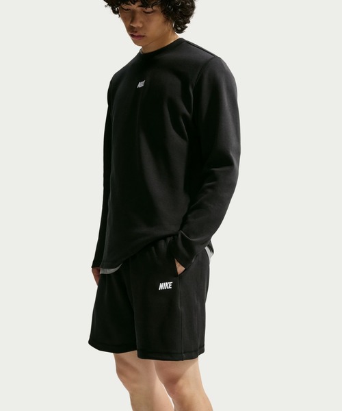 NIKE（ナイキ）の「NIKE ナイキ ナイキ クラブ ヴァーシティ ショート（スウェットパンツ・メンズ・グレー・3L/LL/L/M/S）」の8枚目の写真