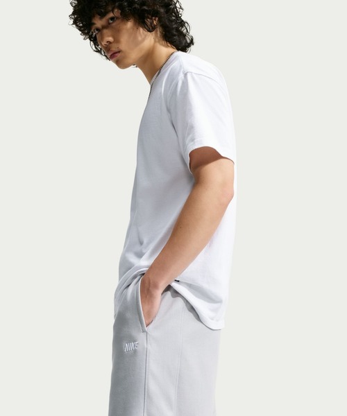 NIKE（ナイキ）の「NIKE ナイキ ナイキ クラブ ヴァーシティ ショート（スウェットパンツ・メンズ・グレー・3L/LL/L/M/S）」の4枚目の写真