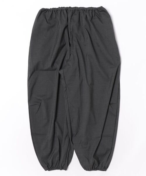 mizuiroind（ミズイロインド）の「ストライプボリュームイージーパンツ（その他パンツ・レディース・グレー/グレー系その他/ブラック/チャコールグレー/ネイビー・FREE）」の3枚目の写真