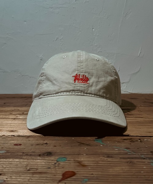 CALIFORNIA OUTFITTERS（カリフォルニア アウトフィッターズ）の「7E109 ミニロゴ 刺繍 キャップ（キャップ・メンズ・ベージュ/グレー/ホワイト/ブラック・ONESIZE）」の5枚目の写真