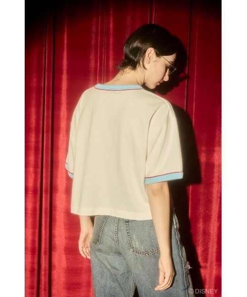 Disney SERIES CREATED by MUS(ディズニーシリーズクリエイテッドバイエムユーエス)の「MD BOX OVERSIZED Tシャツ / KERMIT(Tシャツ/カットソー・レディース・ブラック/ホワイト・FREE)」の8枚目の写真
