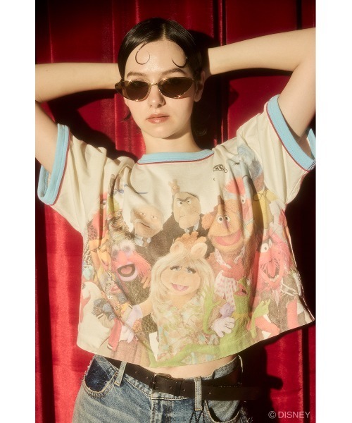 Disney SERIES CREATED by MUS(ディズニーシリーズクリエイテッドバイエムユーエス)の「MD BOX OVERSIZED Tシャツ / KERMIT(Tシャツ/カットソー・レディース・ブラック/ホワイト・FREE)」の19枚目の写真