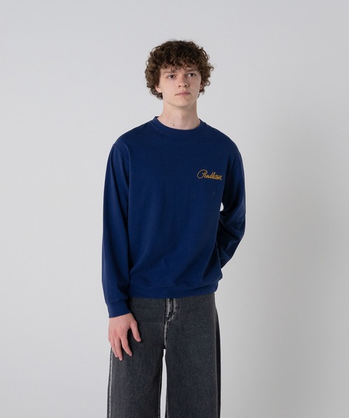 PENDLETON(ペンドルトン)の「ヘビーウェイト ラベルロングスリーブTシャツ(Tシャツ/カットソー・メンズ・グリーン系/マルーン/インディゴブルー/杢グレー/ライトイエロー系・SMALL/MEDIUM/LARGE/X-LARGE)」の1枚目の写真