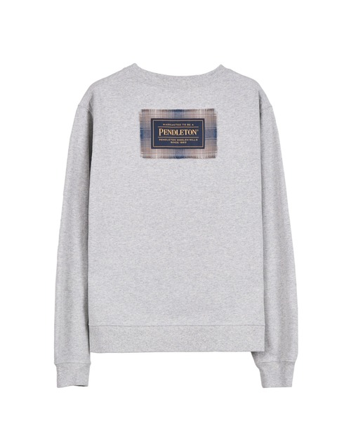 PENDLETON(ペンドルトン)の「ヘビーウェイト ラベルロングスリーブTシャツ(Tシャツ/カットソー・メンズ・グリーン系/マルーン/インディゴブルー/杢グレー/ライトイエロー系・SMALL/MEDIUM/LARGE/X-LARGE)」の19枚目の写真