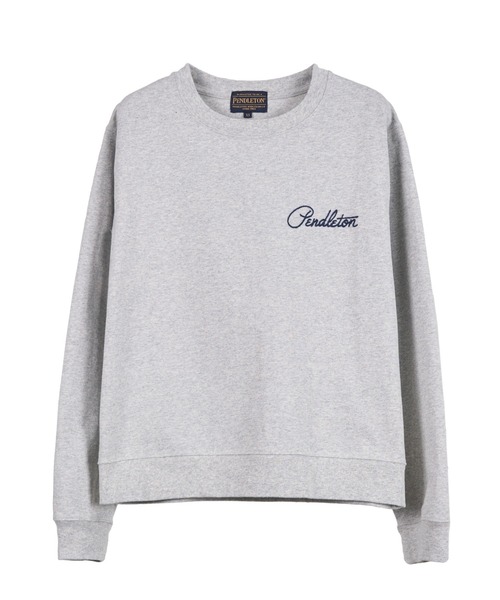 PENDLETON(ペンドルトン)の「ヘビーウェイト ラベルロングスリーブTシャツ(Tシャツ/カットソー・メンズ・グリーン系/マルーン/インディゴブルー/杢グレー/ライトイエロー系・SMALL/MEDIUM/LARGE/X-LARGE)」の18枚目の写真