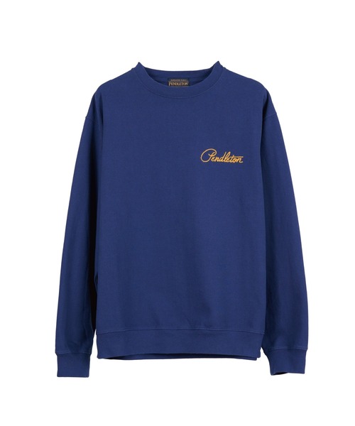 PENDLETON(ペンドルトン)の「ヘビーウェイト ラベルロングスリーブTシャツ(Tシャツ/カットソー・メンズ・グリーン系/マルーン/インディゴブルー/杢グレー/ライトイエロー系・SMALL/MEDIUM/LARGE/X-LARGE)」の22枚目の写真