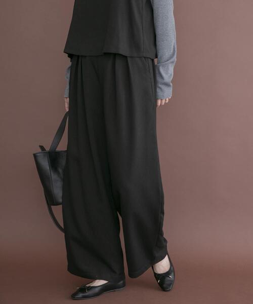 ITEMS URBANRESEARCH（アイテムズ アーバンリサーチ）の「インナー付きヘリンボンセットアップ（セットアップ・レディース・グレー/ブラック/ブラウン・FREE）」の7枚目の写真