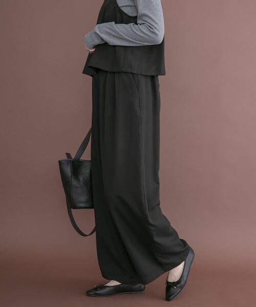 ITEMS URBANRESEARCH（アイテムズ アーバンリサーチ）の「インナー付きヘリンボンセットアップ（セットアップ・レディース・グレー/ブラック/ブラウン・FREE）」の8枚目の写真