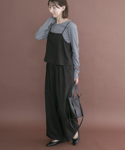 ITEMS URBANRESEARCH（アイテムズ アーバンリサーチ）の「インナー付きヘリンボンセットアップ（セットアップ・レディース・グレー/ブラック/ブラウン・FREE）」の10枚目の写真
