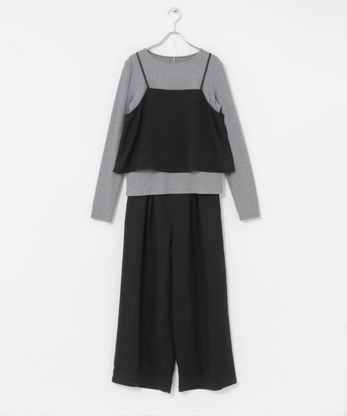 ITEMS URBANRESEARCH（アイテムズ アーバンリサーチ）の「インナー付きヘリンボンセットアップ（セットアップ・レディース・グレー/ブラック/ブラウン・FREE）」の11枚目の写真