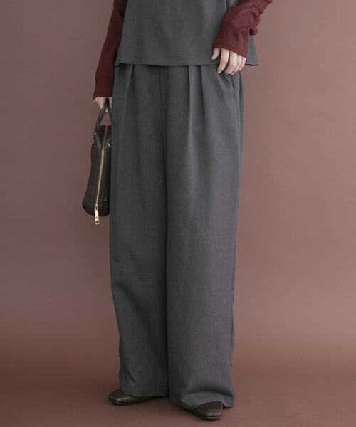 ITEMS URBANRESEARCH（アイテムズ アーバンリサーチ）の「インナー付きヘリンボンセットアップ（セットアップ・レディース・グレー/ブラック/ブラウン・FREE）」の18枚目の写真