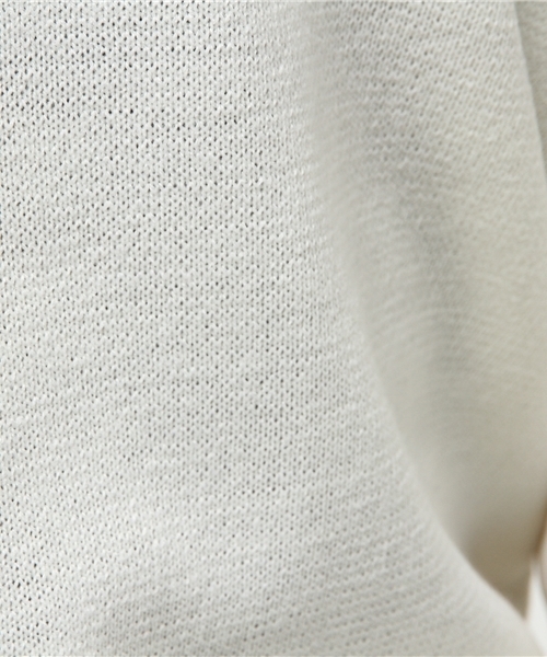 MOUSSY（マウジー）の「Chiffon sleeve POK（ニット/セーター・レディース・オフホワイト/ライトグリーン/ライトグレー・FREE）」の11枚目の写真