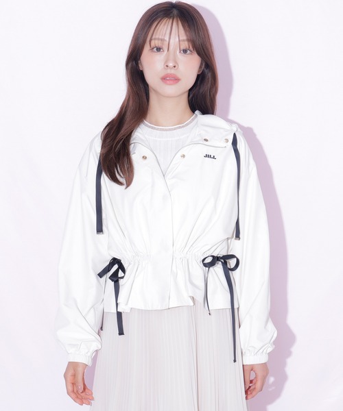 JILL by JILL STUART(ジルバイジルスチュアート)の「ペプラムフーディージャケット(その他アウター・レディース・ホワイト/ネイビー/ベージュ・FREE)」の15枚目の写真