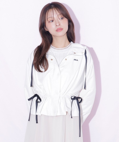 JILL by JILL STUART(ジルバイジルスチュアート)の「ペプラムフーディージャケット(その他アウター・レディース・ホワイト/ネイビー/ベージュ・FREE)」の16枚目の写真