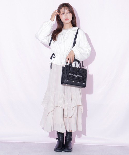 JILL by JILL STUART(ジルバイジルスチュアート)の「ペプラムフーディージャケット(その他アウター・レディース・ホワイト/ネイビー/ベージュ・FREE)」の20枚目の写真