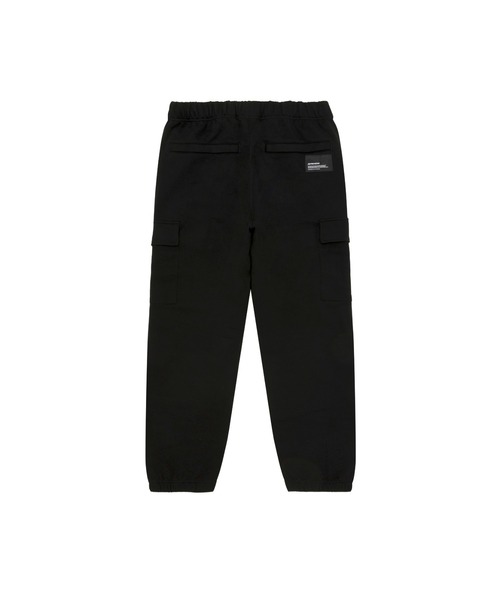 AAPE BY A BATHING APE（エーエイプバイアベイシングエイプ）の「AAPE NOW SWEAT CARGO PANTS（スウェットパンツ・メンズ・ブラック・LARGE/XX-LARGE/X-LARGE/SMALL/MEDIUM）」の2枚目の写真