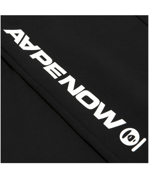 AAPE BY A BATHING APE（エーエイプバイアベイシングエイプ）の「AAPE NOW SWEAT CARGO PANTS（スウェットパンツ・メンズ・ブラック・LARGE/XX-LARGE/X-LARGE/SMALL/MEDIUM）」の4枚目の写真