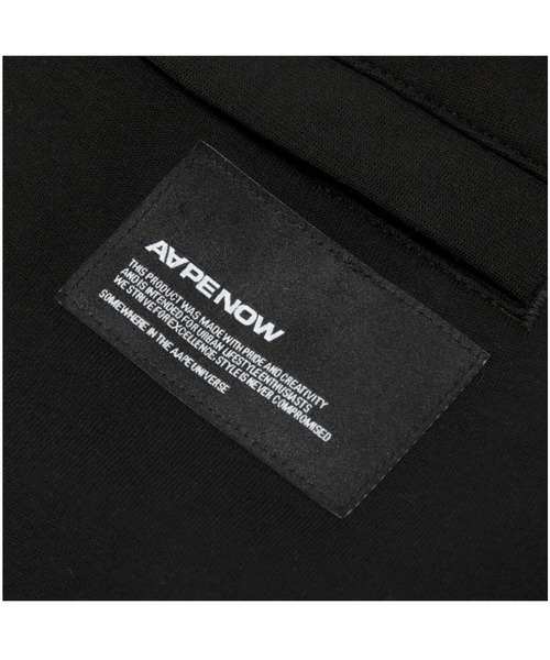 AAPE BY A BATHING APE（エーエイプバイアベイシングエイプ）の「AAPE NOW SWEAT CARGO PANTS（スウェットパンツ・メンズ・ブラック・LARGE/XX-LARGE/X-LARGE/SMALL/MEDIUM）」の5枚目の写真