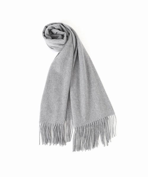 Spick & Span(スピックアンドスパン)の「《新色有り / 追加》Spick & Span カシミヤストール(マフラー・レディース・ベージュ/ブラウン/グレー・FREE)」の16枚目の写真