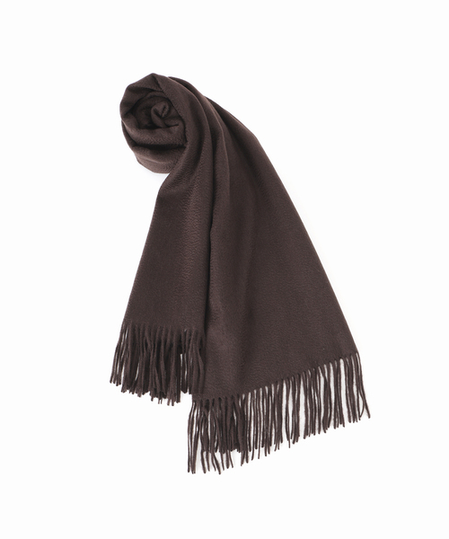 Spick & Span(スピックアンドスパン)の「《新色有り / 追加》Spick & Span カシミヤストール(マフラー・レディース・ベージュ/ブラウン/グレー・FREE)」の19枚目の写真