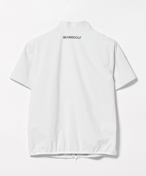 BEAMS GOLF（ビームスゴルフ）の「PURPLE LABEL / スフィダンテ 撥水 ショートスリーブ ブルゾン（ベスト・レディース・ホワイト/ネイビー・SMALL/MEDIUM/LARGE）」の22枚目の写真