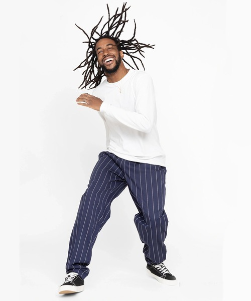 COOKMAN(クックマン)の「Cookman クックマン シェフパンツ イージーパンツ Pencil Stripe Navy(その他パンツ・メンズ・ネイビー・LARGE/MEDIUM)」の19枚目の写真