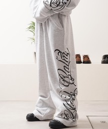 1111clothing（ワンフォークロージング）の「【セットアップ対応】捲縮裏毛 レタリング スウェットパンツ   Crimp French Terry Lettering Sweatpants（スウェットパンツ）」