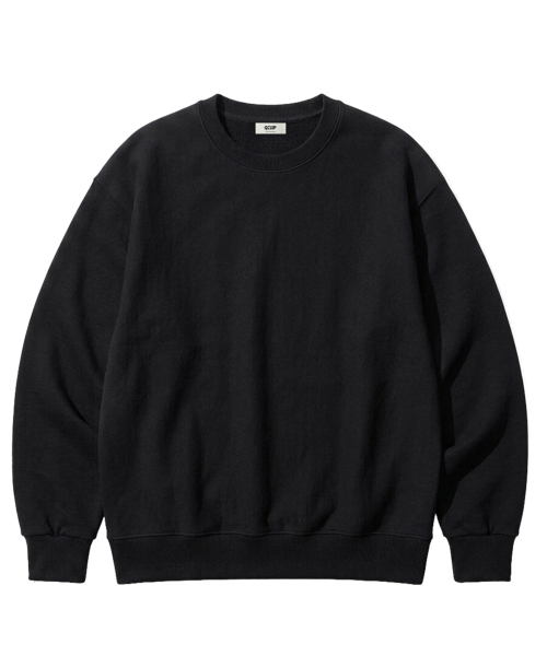 GCLIP(ジクリップ)の「セミオーバーサイズ裏毛スウェットTシャツ 5Color(スウェット・メンズ・ホワイト/ブラック/ネイビー/グレー/バーガンディー・MEDIUM/LARGE/X-LARGE/XX-LARGE)」の10枚目の写真