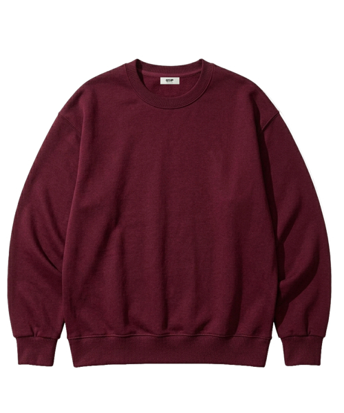 GCLIP(ジクリップ)の「セミオーバーサイズ裏毛スウェットTシャツ 5Color(スウェット・メンズ・ホワイト/ブラック/ネイビー/グレー/バーガンディー・MEDIUM/LARGE/X-LARGE/XX-LARGE)」の14枚目の写真