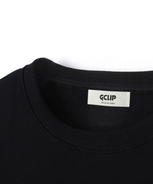 GCLIP(ジクリップ)の「セミオーバーサイズ裏毛スウェットTシャツ 5Color(スウェット・メンズ・ホワイト/ブラック/ネイビー/グレー/バーガンディー・MEDIUM/LARGE/X-LARGE/XX-LARGE)」の16枚目の写真