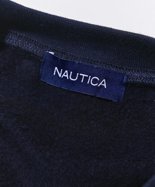 NAUTICA(ノーティカ)の「NAUTICA/ノーティカ カレッジ ラバープリント クルーネック スウェット(スウェット・レディース・ネイビー/ライトグレー・フリ-)」の8枚目の写真