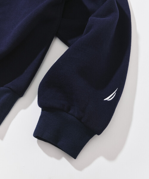 NAUTICA(ノーティカ)の「NAUTICA/ノーティカ カレッジ ラバープリント クルーネック スウェット(スウェット・レディース・ネイビー/ライトグレー・フリ-)」の11枚目の写真