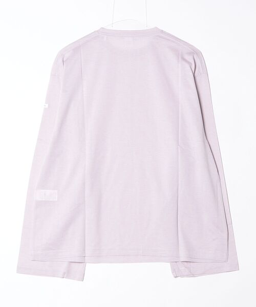 ORCIVAL（オーシバル）の「ORCIVAL/RELAX FIT L/S P.O.（Tシャツ/カットソー・レディース・ライトピンク/ブルーグレー・1）」の3枚目の写真