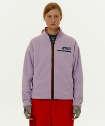 Fish Eyes Fleece Jacket Pink