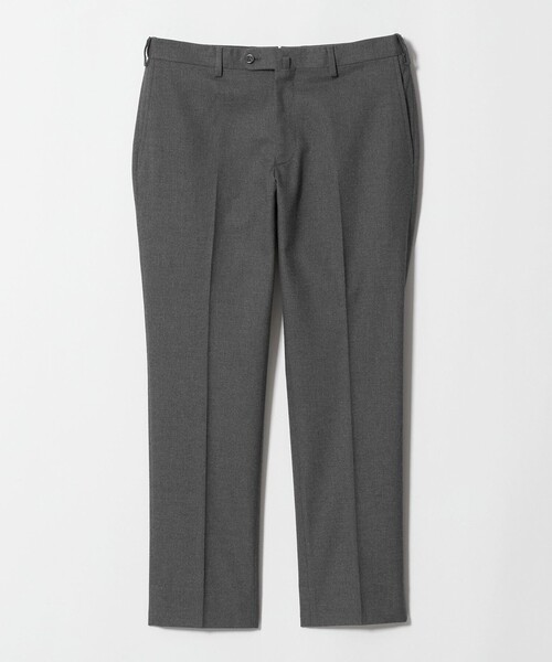 UNITED ARROWS（ユナイテッドアローズ）の「バーズアイ サイドエクステンド ノープリーツ スラックス COMFORT EASY-MODEL ウォッシャブル ヨコストレッチ（スラックス・メンズ・グレー系/ベージュ・48/50/46/44）」の6枚目の写真