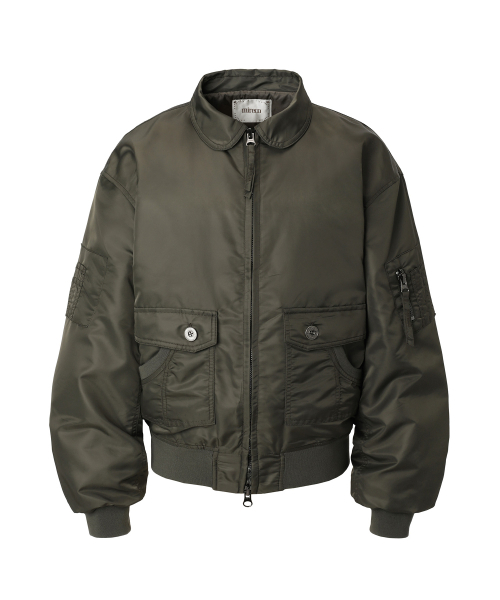 MIRECO(ミレコ)の「FLIGHT BOMBER JK KHAKI(ブルゾン・レディース・その他・FREE)」の4枚目の写真