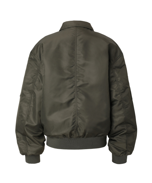 MIRECO(ミレコ)の「FLIGHT BOMBER JK KHAKI(ブルゾン・レディース・その他・FREE)」の5枚目の写真