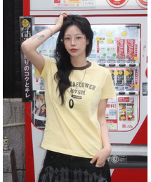 LLF NECK S/S TEE(YELLOW)