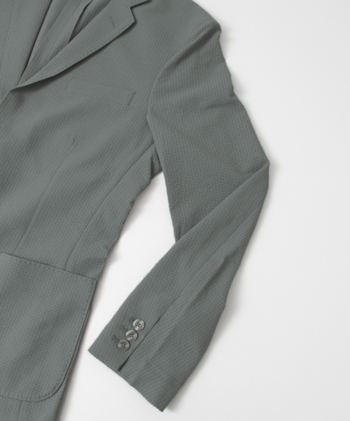 URBAN RESEARCH（アーバンリサーチ）の「UR ストレッチウォッシャブルJKT（テーラードジャケット・メンズ・ネイビー/グレー/ブラック/チャコールグレー・LARGE/MEDIUM）」の16枚目の写真