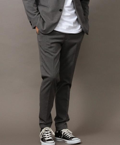 BEAUTY&YOUTH UNITED ARROWS（ビューティーアンドユースユナイテッドアローズ）の「BY ∴ TR ツイル ノープリーツパンツ◆（スラックス・メンズ・ブラック/グレー/ネイビー・SMALL/MEDIUM/LARGE/X-LARGE）」の5枚目の写真