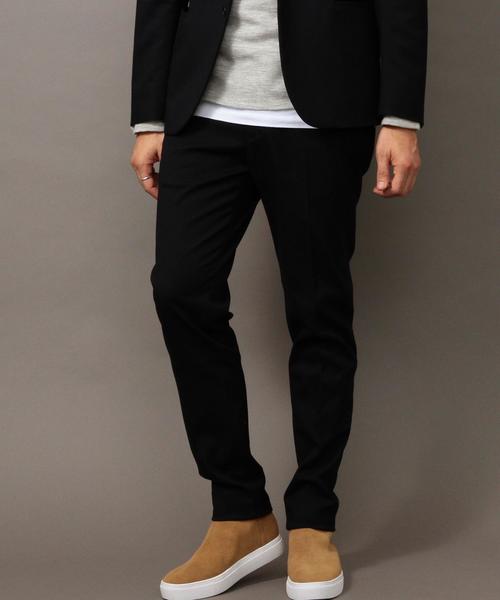 BEAUTY&YOUTH UNITED ARROWS（ビューティーアンドユースユナイテッドアローズ）の「BY ∴ TR ツイル ノープリーツパンツ◆（スラックス・メンズ・ブラック/グレー/ネイビー・SMALL/MEDIUM/LARGE/X-LARGE）」の16枚目の写真